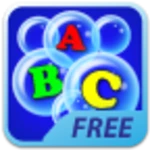 word bubbles for kids android application logo